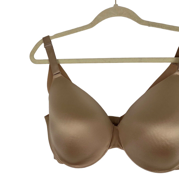 Soma Vanishing Back Full Coverage Womens Size 40DD Beige Comfort Everyday Tan - Picture 2 of 10